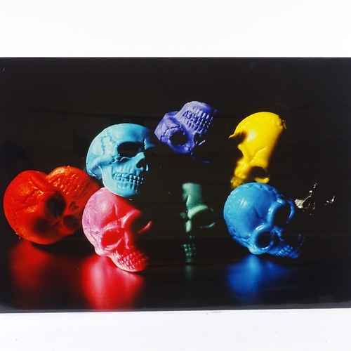 1176 - Tim Head, illfra on aluminium, still life (erasers), 1985 Edition summer no. 3/100, 30