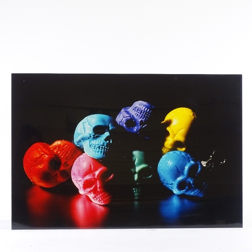 1176 - Tim Head, illfra on aluminium, still life (erasers), 1985 Edition summer no. 3/100, 30