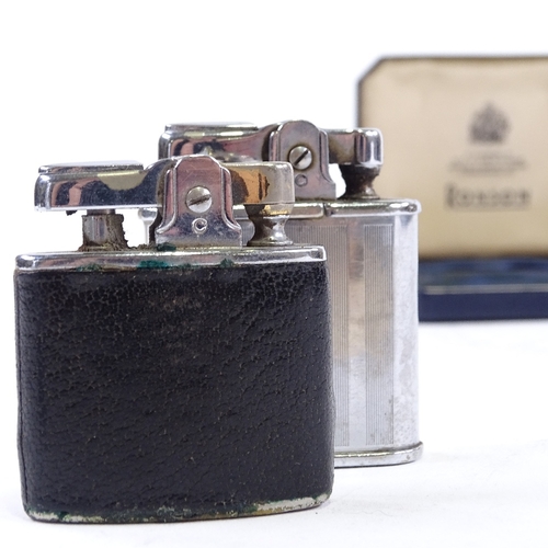 137 - 3 Vintage Ronson pocket lighters