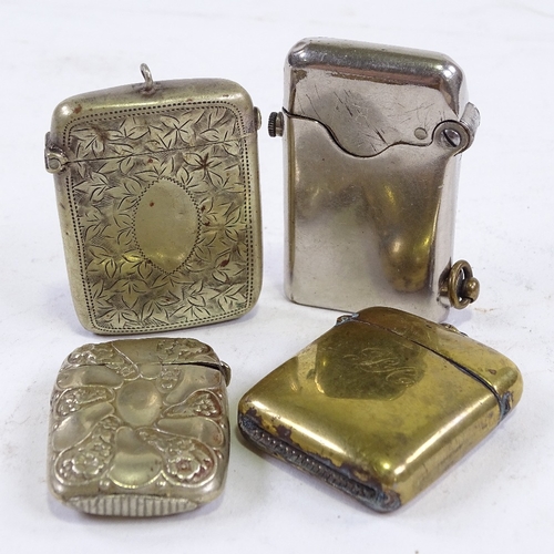 139 - A group of Vintage Vesta cases and lighters