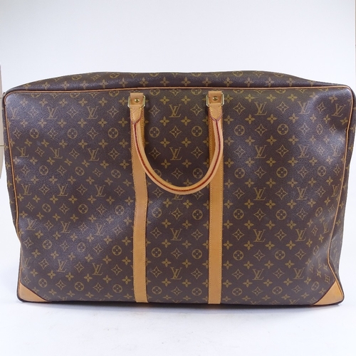 145 - LOUIS VUITTON - Sirius 70 monogram large luggage case, serial no. SP0044, approx 70cm x 50cm