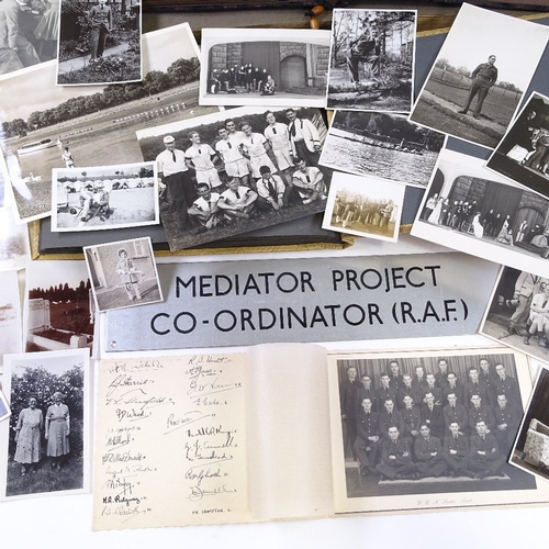 199 - 3 albums of photographs, mid-20th century, RAF interest including Indonesia and Malaysia, together w... 