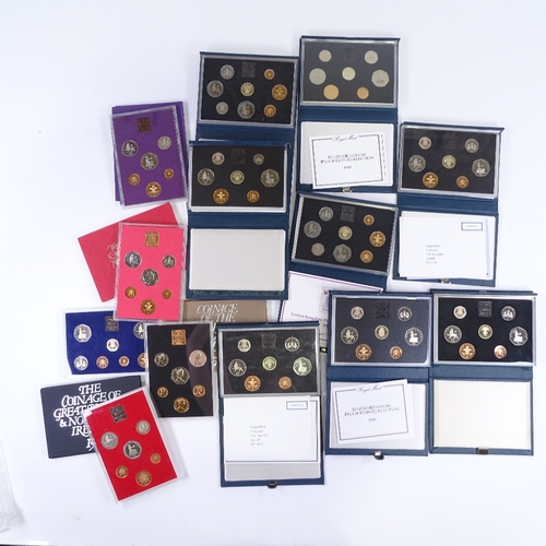 96 - Cased sets of Royal Mint coins etc