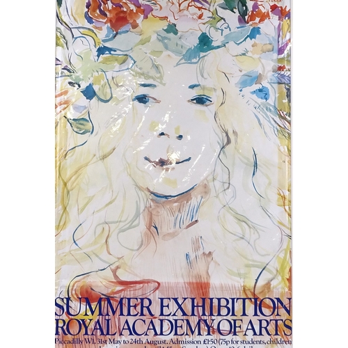 1306 - Philip Sutton (born 1928), RA Summer Exhibition poster, 1980, 30