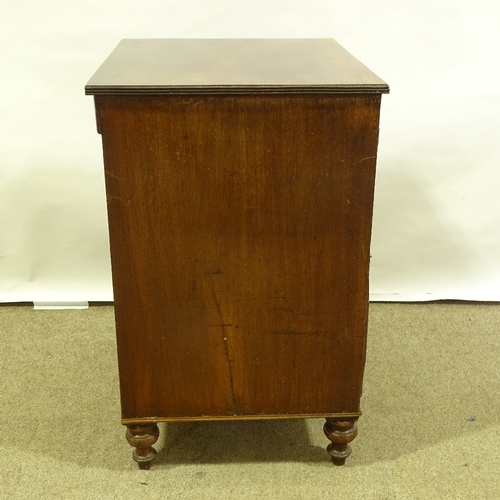 188 - A 19th century mahogany commode, width 58cm