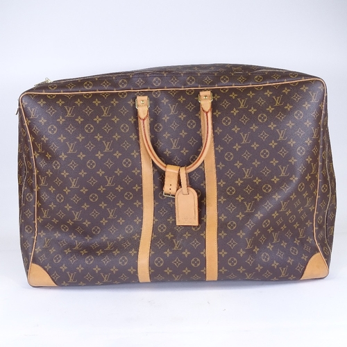 220 - LOUIS VUITTON - Sirius 70 monogram large luggage case, serial no. SP0044, approx 70cm x 50cm