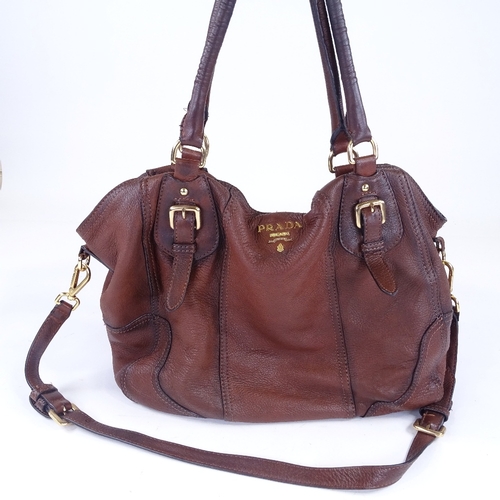 233 - PRADA - butter soft leather handbag