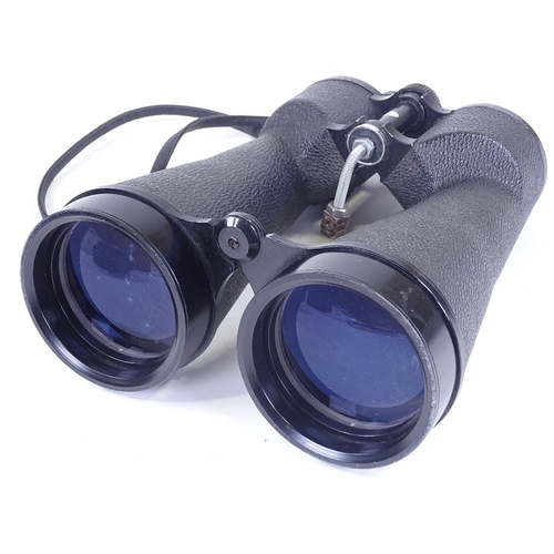 250 - A pair of Celestron 11x80 giant astronomical binoculars, leather-cased