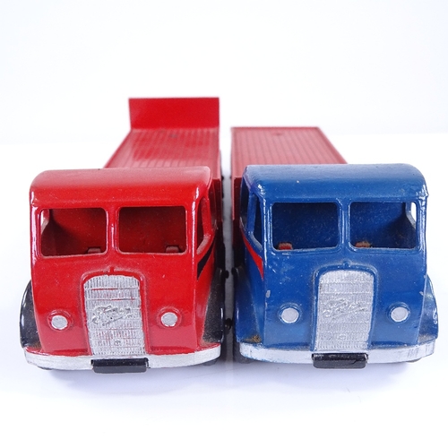 273 - Dinky Supertoys no. 502 Foden Flat Truck, and 503 Foden Flat Truck with Tailboard, both boxed