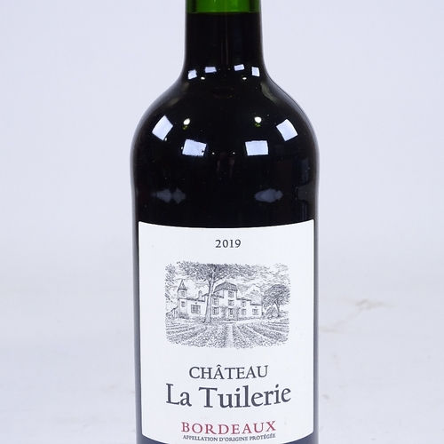 356 - 10 bottles of Chateaux La Tuilerie Bordeaux, 2019 (10)