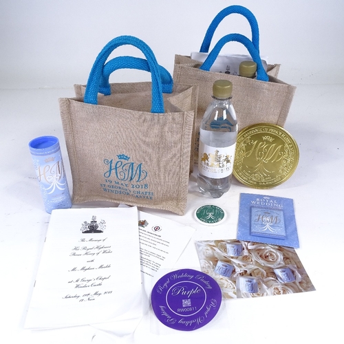 369 - 2 Hospitality bags from the wedding of Harry and Meghan 19th May 2018