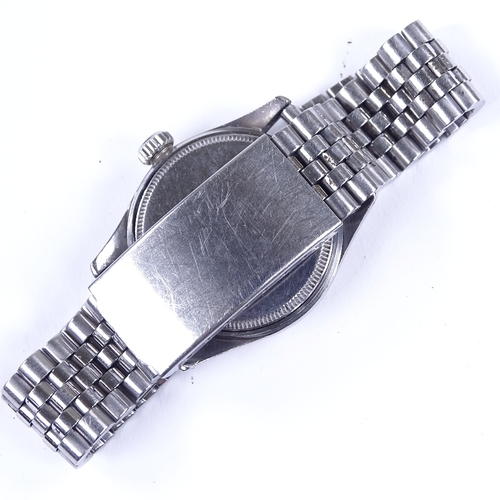 434 - ROLEX - a Vintage stainless steel Oyster Shock-Resisting mechanical wristwatch, ref. 6244, circa 195... 