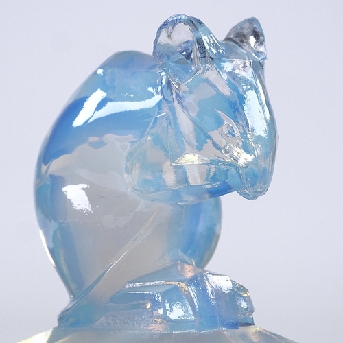 71 - SABINO - opalescent glass mouse, height 7cm