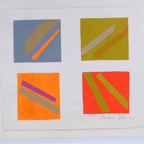 1048 - Sandra Blow, Four Lithographs, original lithograph, signed in pencil, from and edition of 20 copies,... 