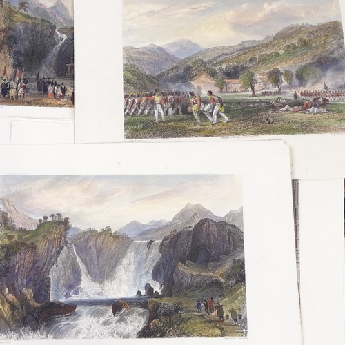 1052 - A collection of 35 hand coloured steel engravings after Thomas Allom, relating to China