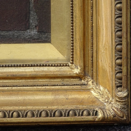 1083 - Late 19th/early 20th century gilt-gesso frame, rebate size 22