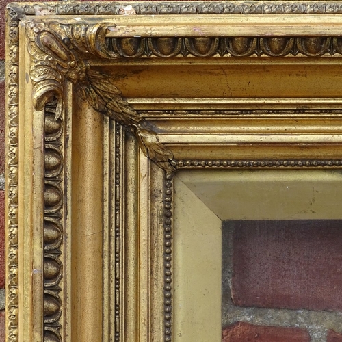 1083 - Late 19th/early 20th century gilt-gesso frame, rebate size 22