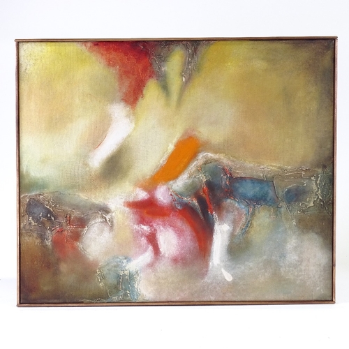 1100 - Aubrey Williams, oil on canvas, Expression V, signed and dated '64, 20