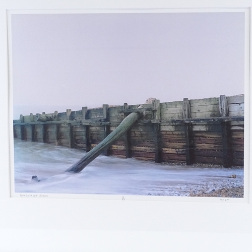 1328 - Will Hulf, photograph, Winchelsea Beach, signed in pencil, from an edition of 25 copies, image 14