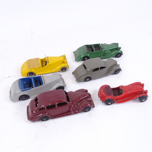 150 - 6 Vintage Dinky Toys diecast cars