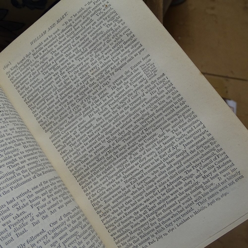 236 - A group of 19th century leather-bound books, including Taylor's Half Hours at the Seaside (7)