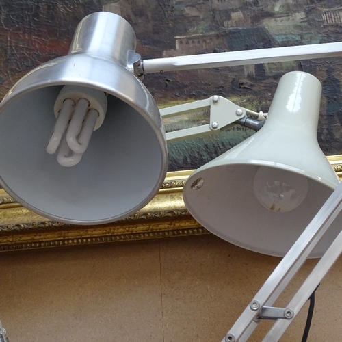 318 - 2 angle-poise desk lamps