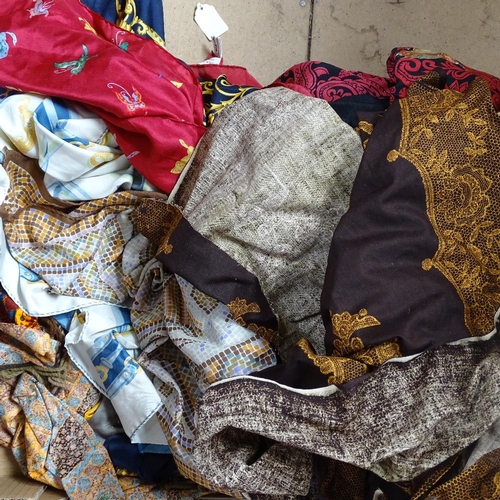 491 - A Jaeger jacket, and various Vintage scarves etc