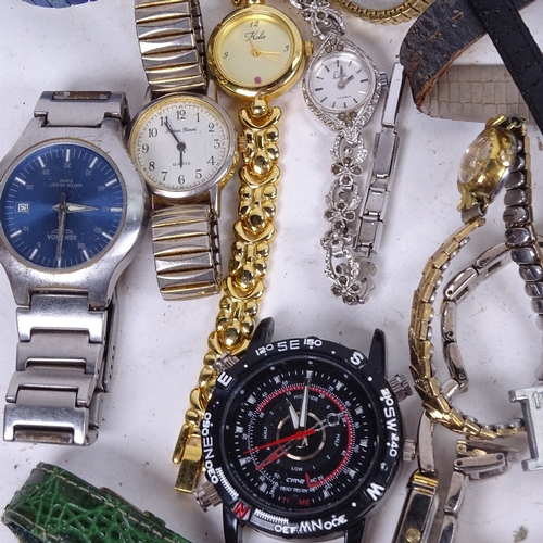 613 - A quantity of wristwatches