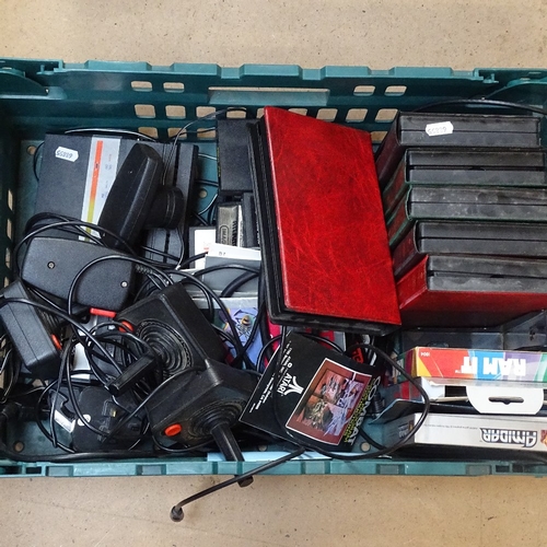 627 - An Atari console and various games and equipment