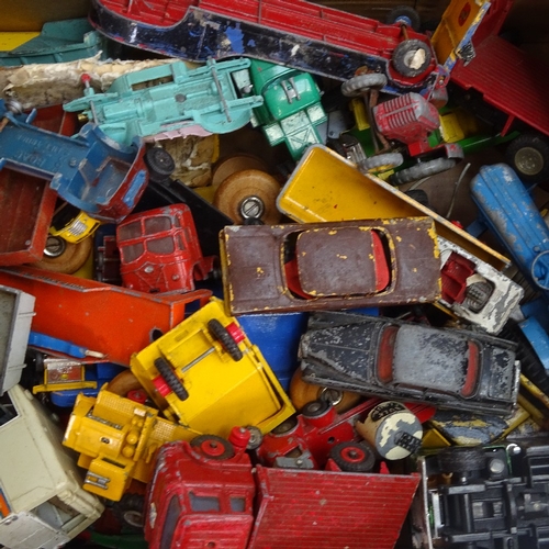 86 - Various Vintage diecast toy vehicles, including Corgi and Dinky (boxful)