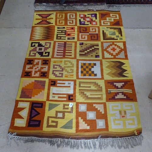 1958 - A flatweave wool Kilim rug, 180cm x 115cm