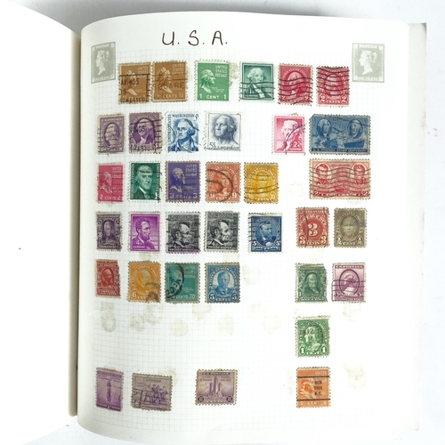 444 - An Album of British and International stamps including China, Japan and USA