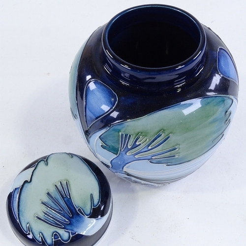 169 - Moorcroft Pottery ginger jar and cover, 2003, height 15.5cm