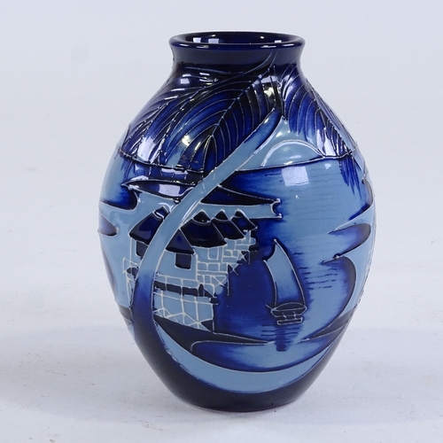 173 - Moorcroft Pottery vase, 2010, height 13cm