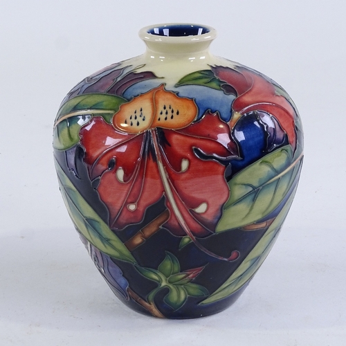 174 - Moorcroft Pottery vase, 1999, height 18cm