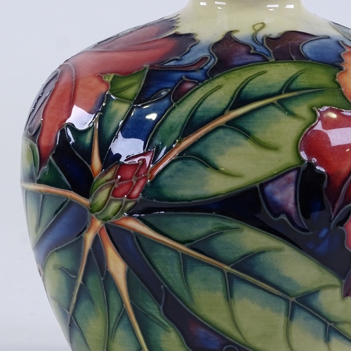 174 - Moorcroft Pottery vase, 1999, height 18cm