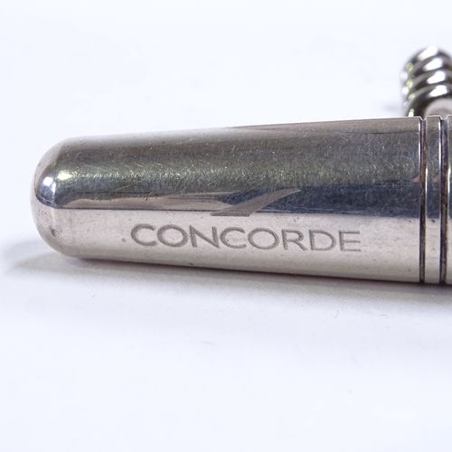 346 - A Concorde plated corkscrew