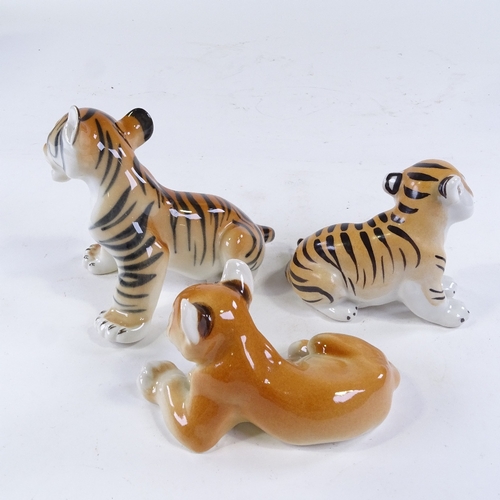 360 - 3 Russian ornamental tigers