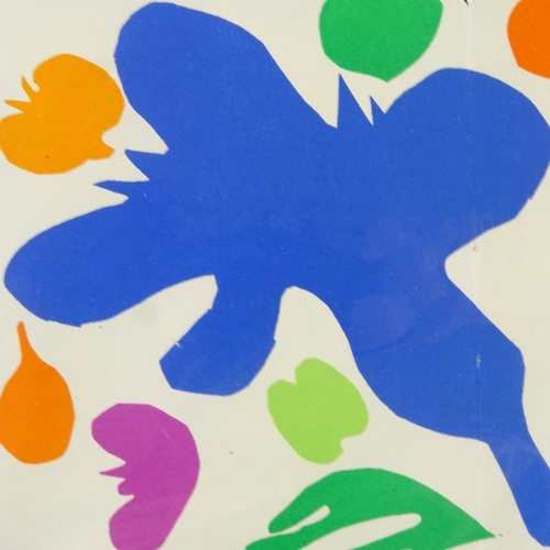 1055 - Henri Matisse, folder of lithograph cut-outs, circa 1950s, sheet size 14