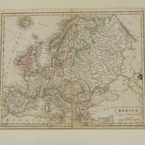 1107 - A group of 18th and 19th century hand coloured maps (4)