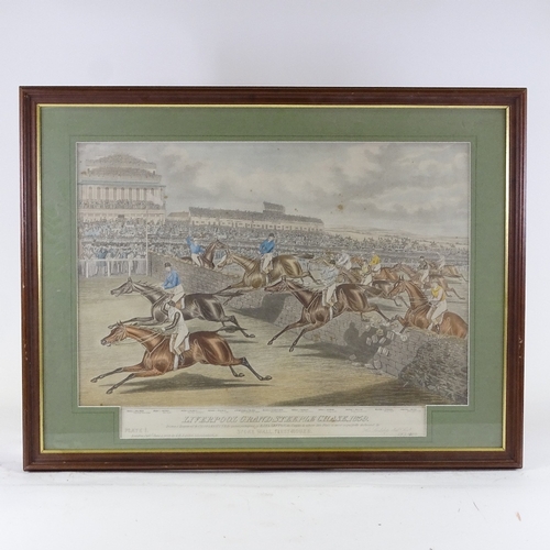 1171 - A set of 4 colour prints, Liverpool Grand Steeplechase 18939, image 18