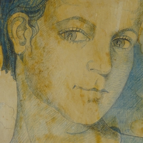 1209 - Gemma Vercelli (1906 - 1995), 2 watercolour portraits