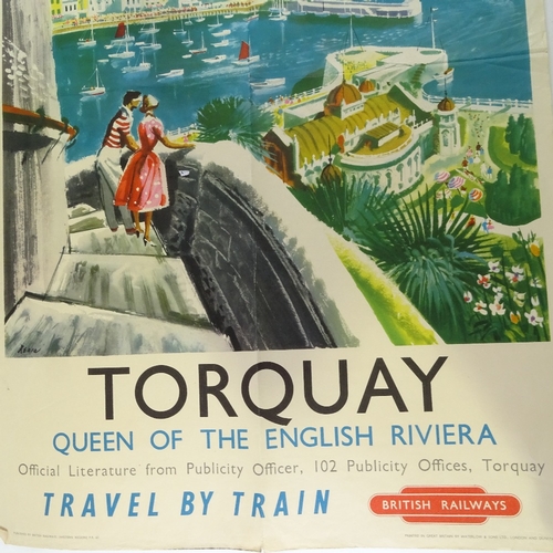 1293 - British Railway Torquay advertising poster, 40