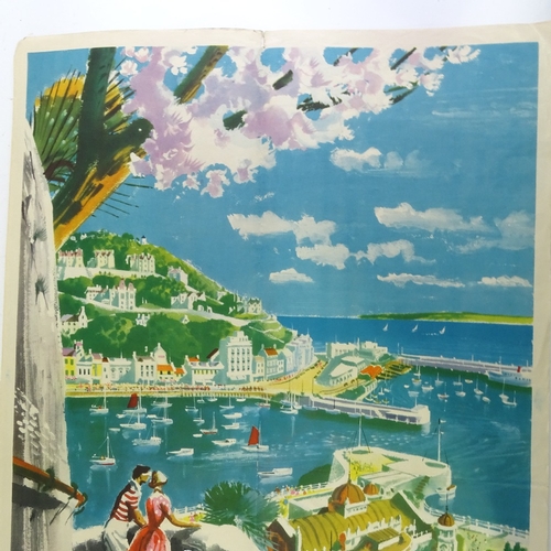 1293 - British Railway Torquay advertising poster, 40