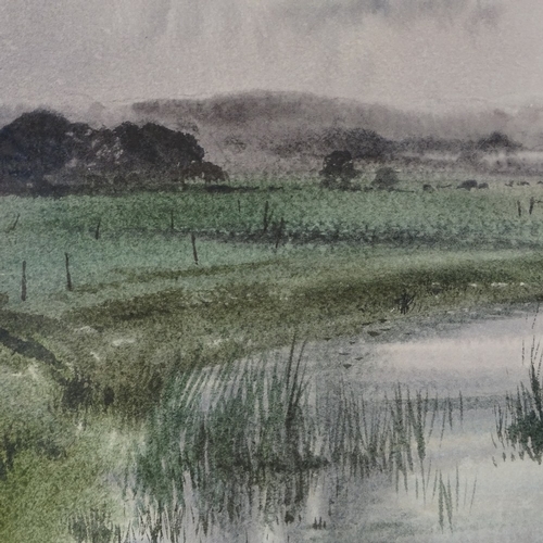 1301 - Thomas Liverton (1907 - 1973), watercolour, September evening, signed, 14