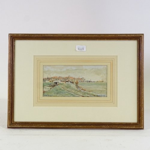 1321 - Arthur Foord-Hughes, watercolour, Rye, 4.5