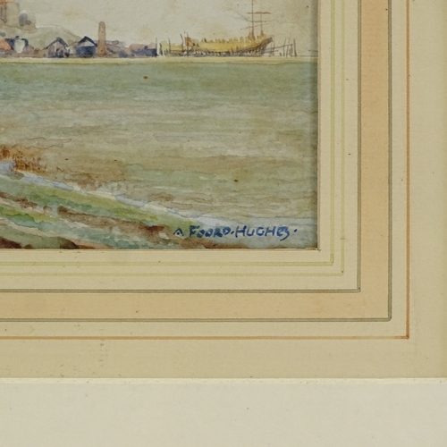 1321 - Arthur Foord-Hughes, watercolour, Rye, 4.5