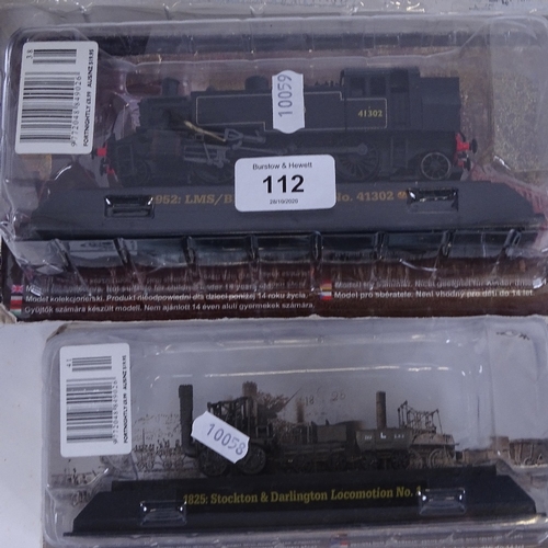 112 - Various boxed Amer toy model trains and locomotives (8)