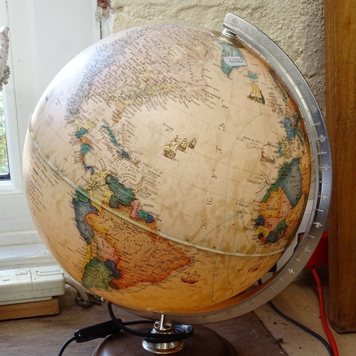 32 - 2 Vintage globes, including Philips 10