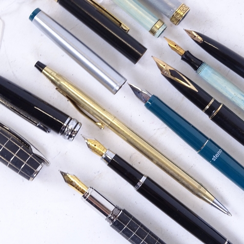 154 - Various pens, including Conway Stewart, Dinkie, Sheaffer, 